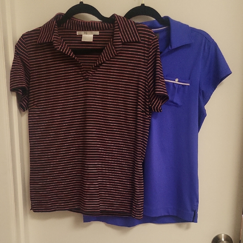 Bundle!2 Size Medium Golf Polos